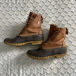 Women’s Size 6.5, 8” LL Bean Duck Boots